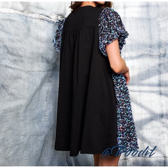 Fantastic Fawn sequin tunic dress S M L - Picture 3 of 8